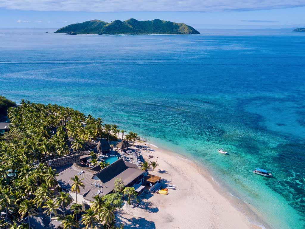 matamanoa island adults only resort fiji aerial