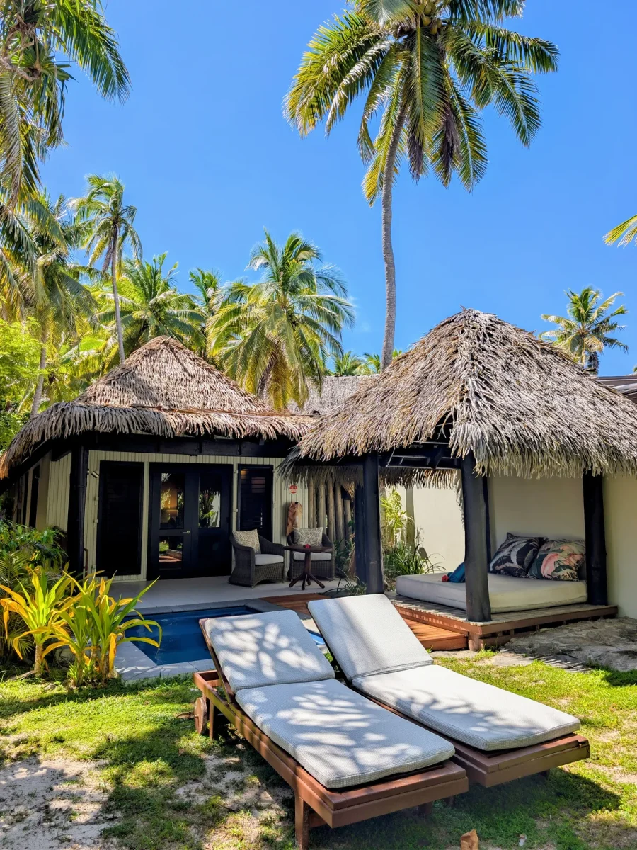 matamanoa island resort fiji beachfront pool villa