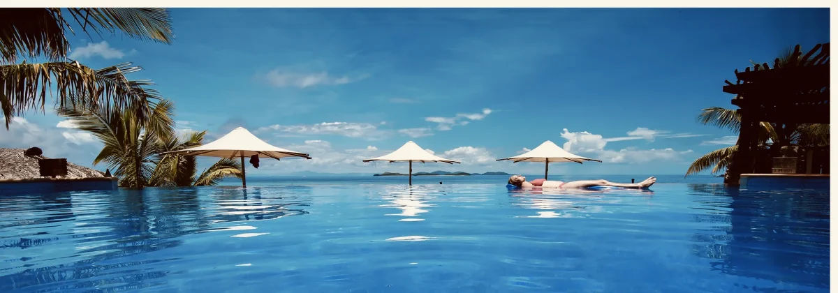 matamanoa island resort fiji pool