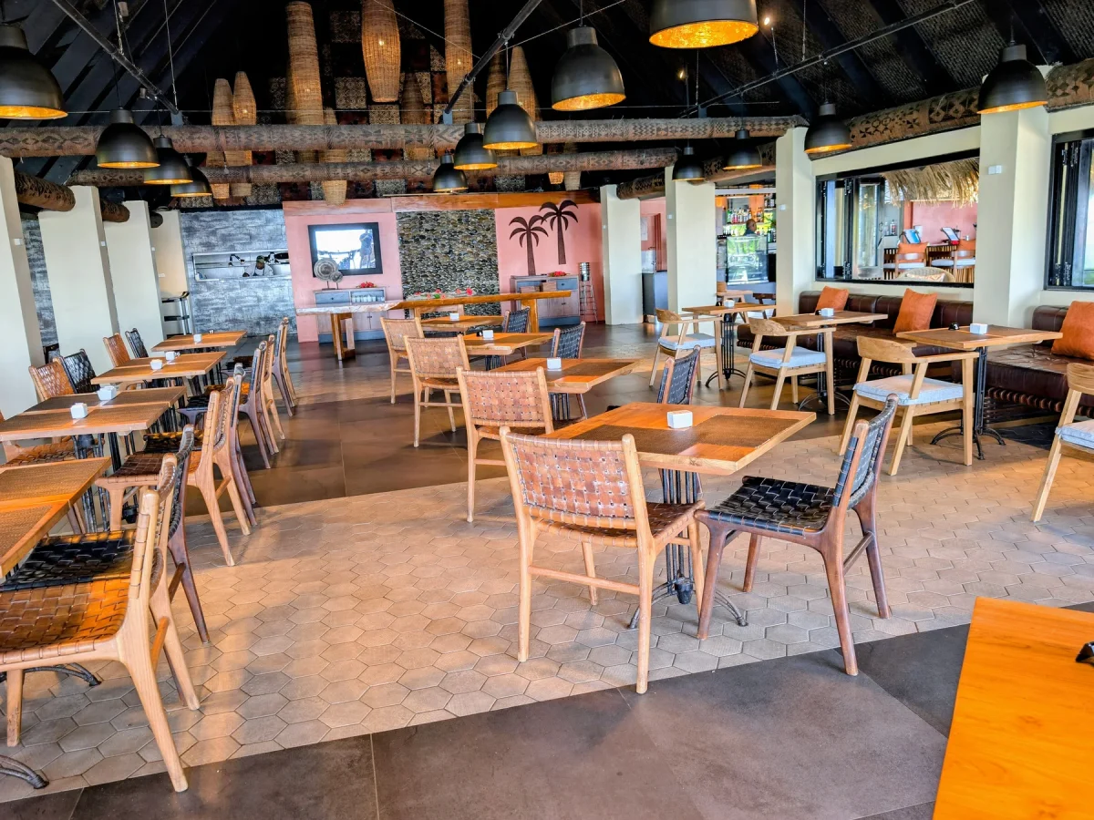 matamanoa island resort fiji Vale Ni Blau restaurant